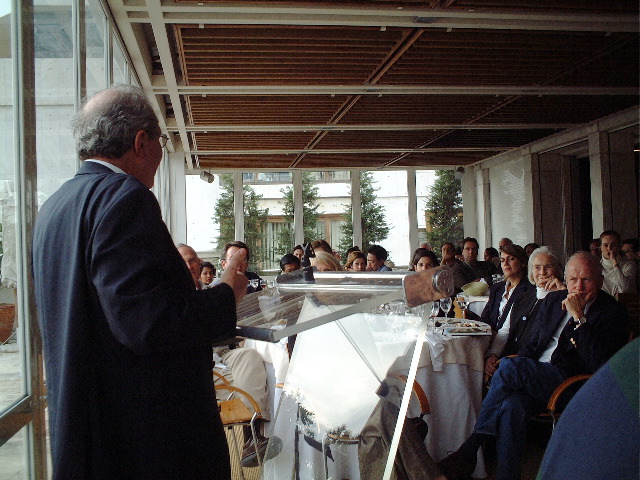 Benaki 5--speaking on the new Acropolis museum